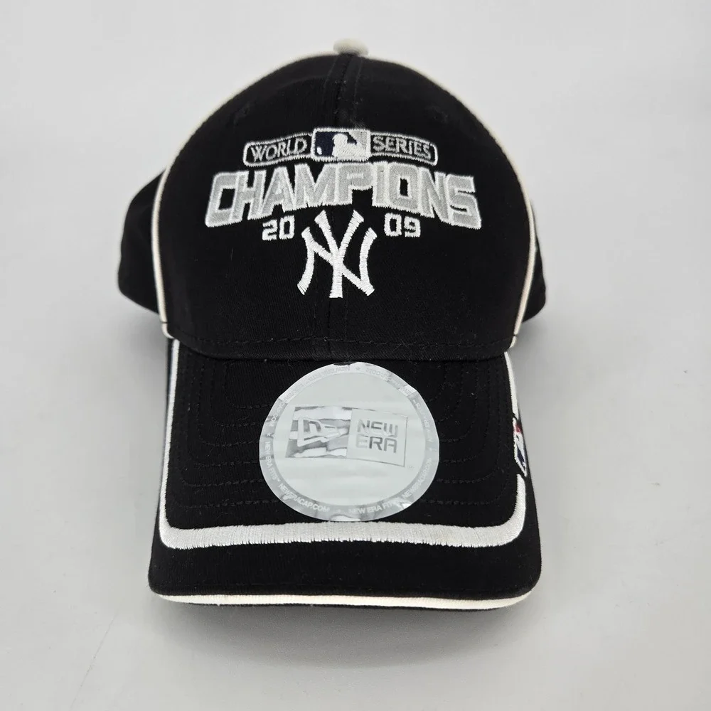 New Era New York Yankees 2009 World Series Champions Hat Black Adjustable MLB